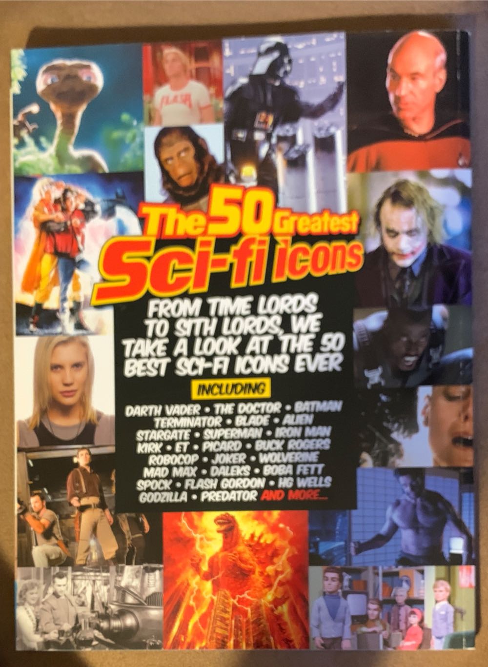 The 50 Greatest Sci-fi Icons  magazine collectible [Barcode 07098932058101] - Main Image 2