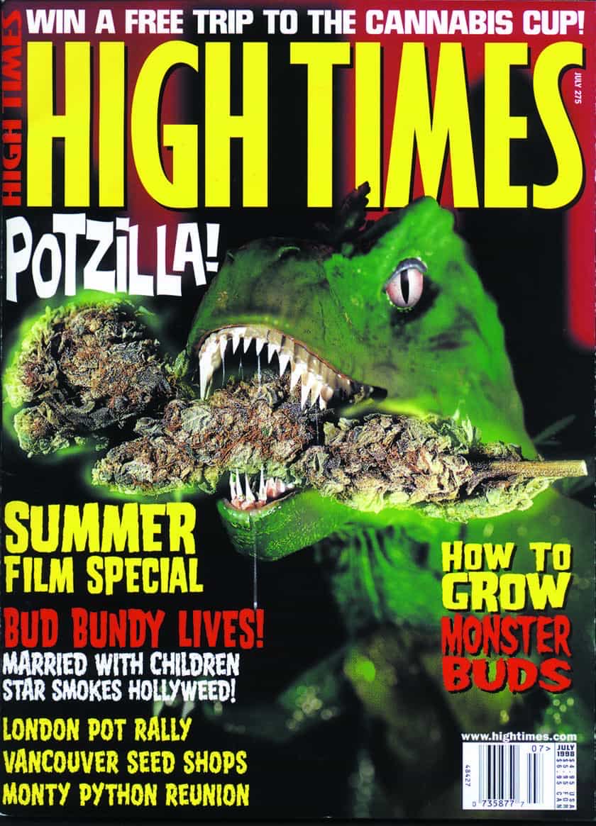 High Times  (July) magazine collectible [Barcode 07358700007707] - Main Image 1