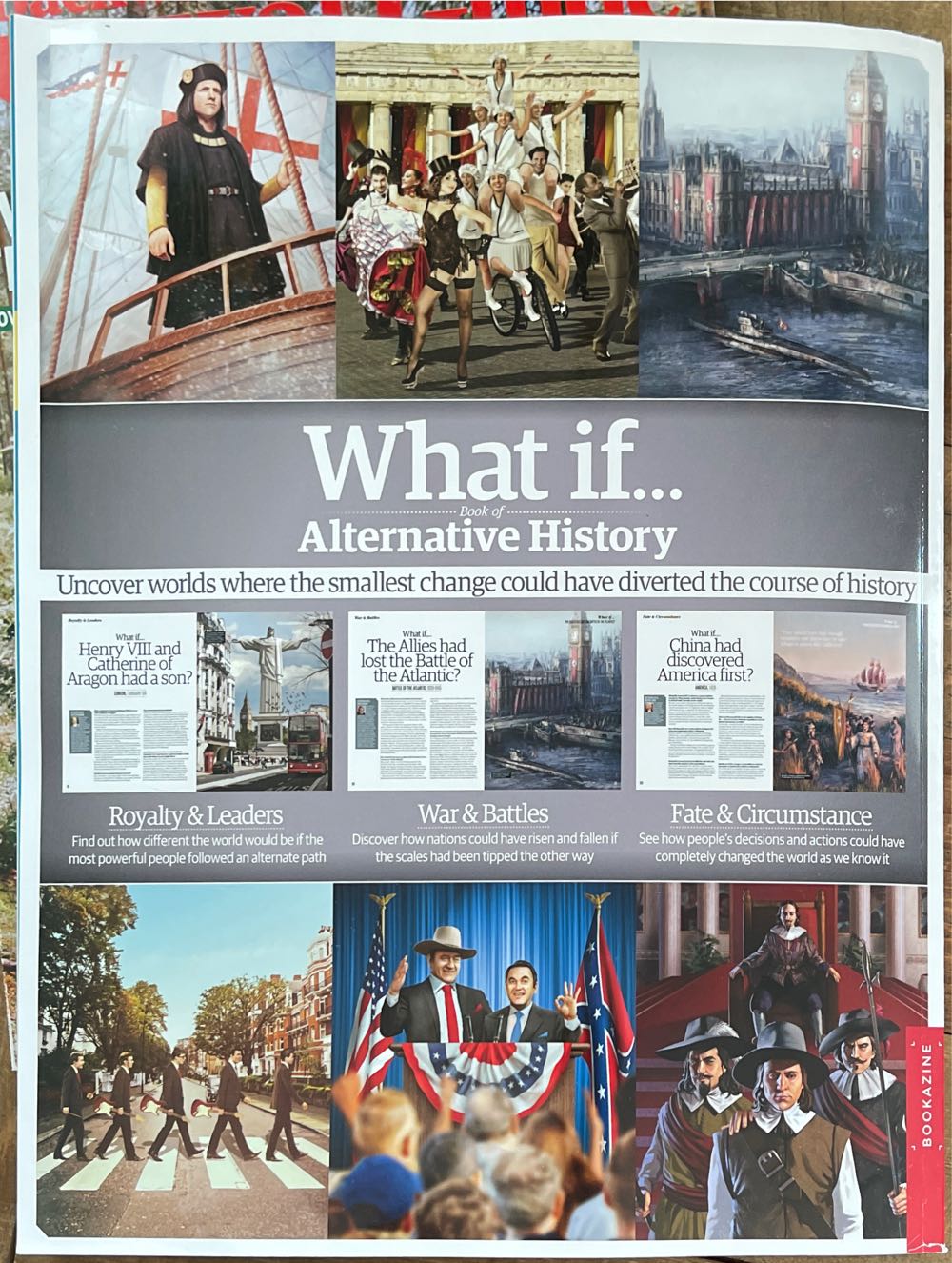 What If... Book Of Alternative History  magazine collectible [Barcode 901711431571601] - Main Image 2