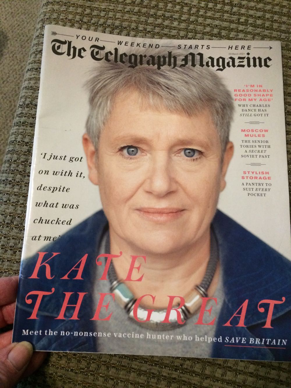 The Telegraph Magazine Kate The Great  (March) magazine collectible - Main Image 1