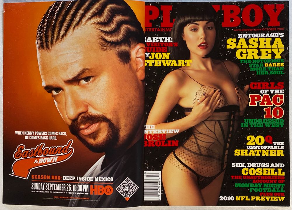 Playboy  (October) magazine collectible [Barcode 07148602460610] - Main Image 2