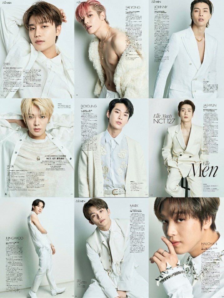 Nct127 Elle Japan May Issue Special Issue Japan  (May) magazine collectible [Barcode 4910019200512] - Main Image 2