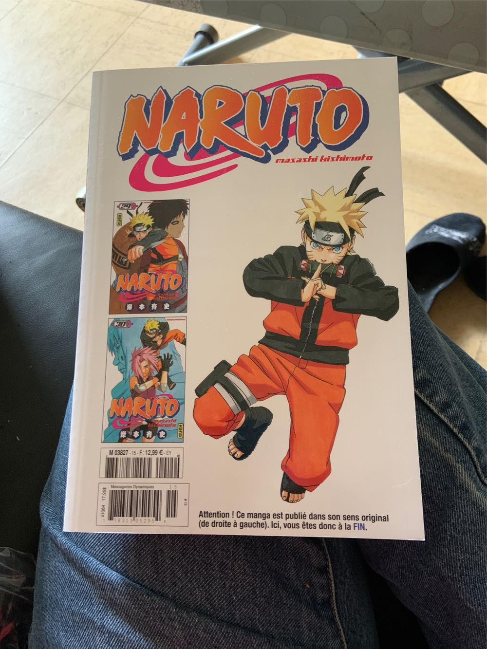Naruto 15  magazine collectible [Barcode 77831305295415] - Main Image 2