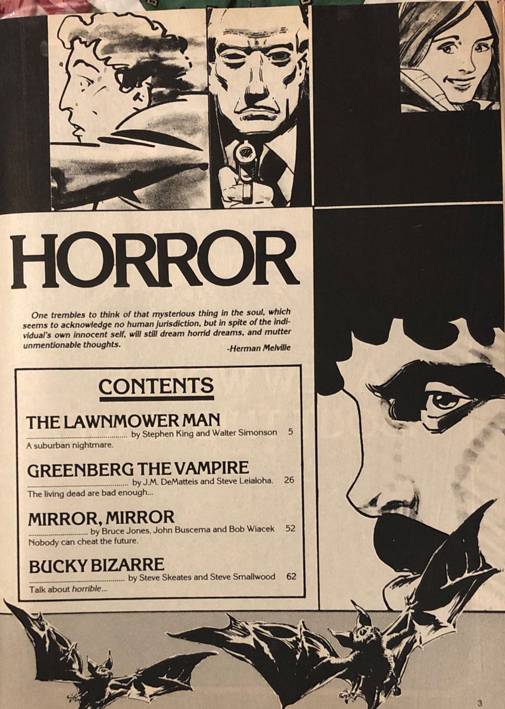 Marvel Magazine Group Bizarre Adventures: Stephen King’s The Lawnmower Man  (October) magazine collectible - Main Image 4