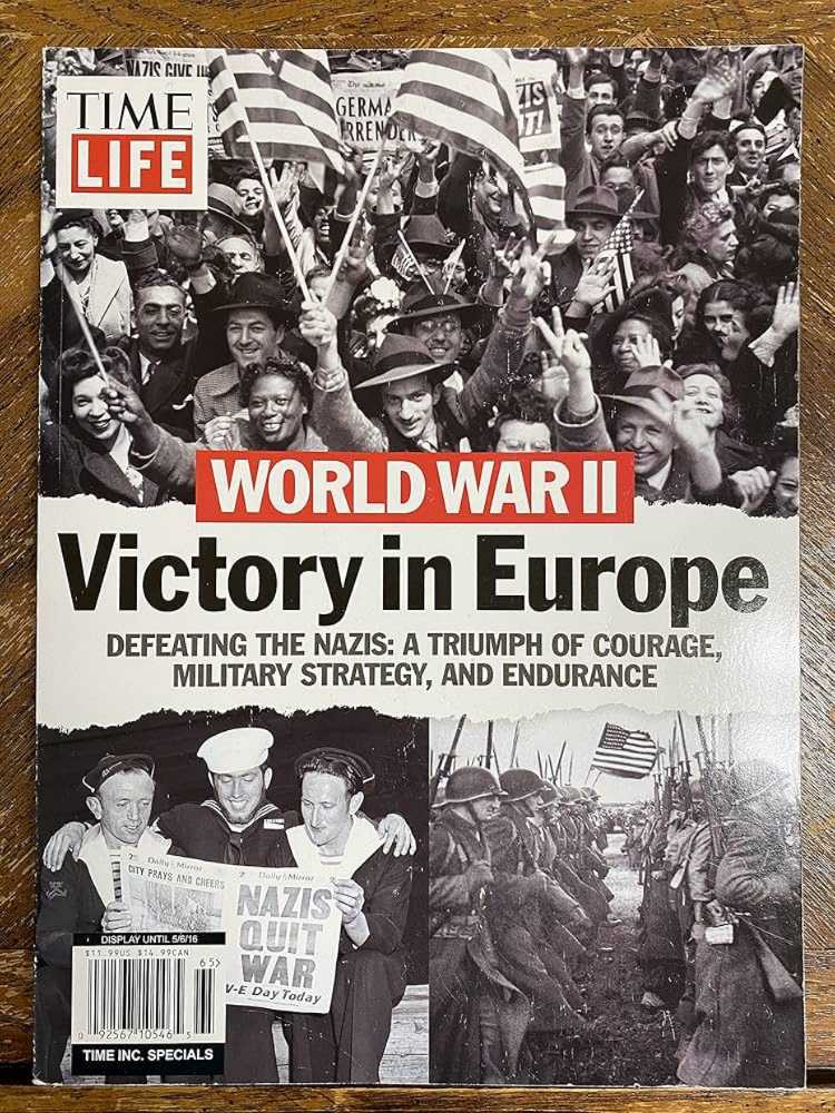 Life : World War II Victory In Europe  (October) magazine collectible [Barcode 88852610221355] - Main Image 2