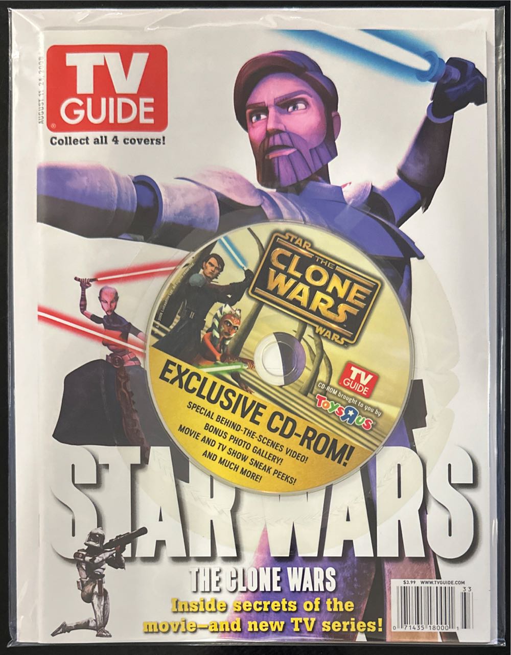 TV Guide  (August) magazine collectible [Barcode 07143518000133] - Main Image 3