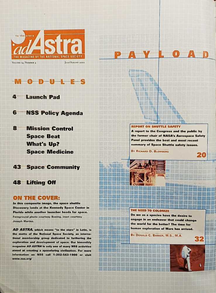 Ad Astra  (July) magazine collectible - Main Image 2