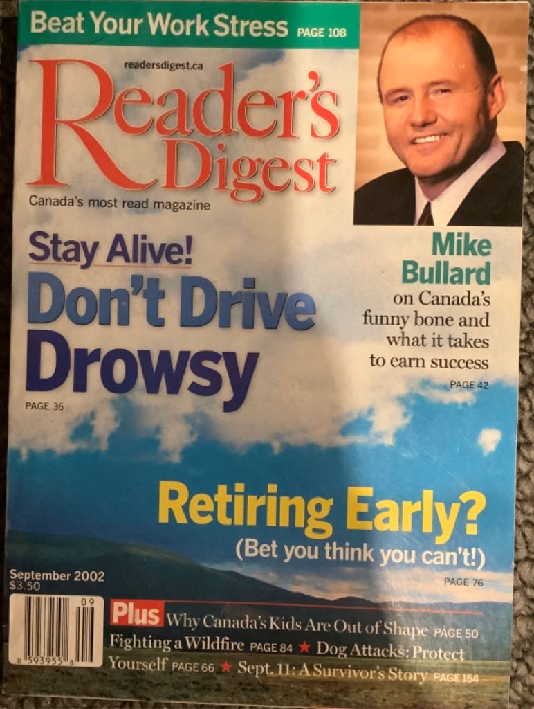 Reader’s Digest  (September) magazine collectible - Main Image 1