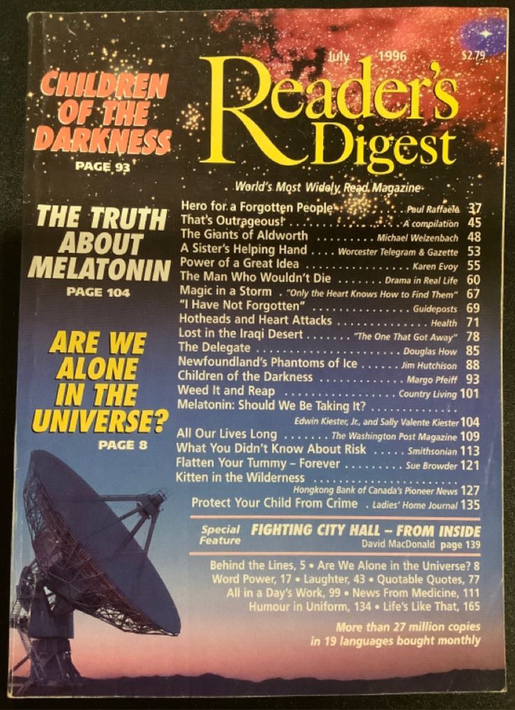 Reader’s Digest  (July) magazine collectible - Main Image 1
