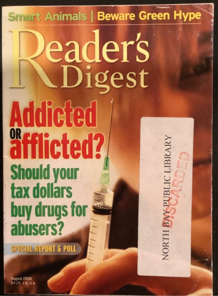 Reader’s Digest  (August) magazine collectible - Main Image 1