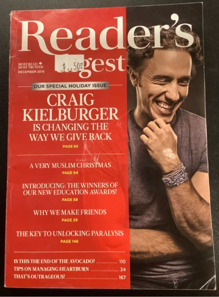 Reader’s Digest  (January) magazine collectible - Main Image 1