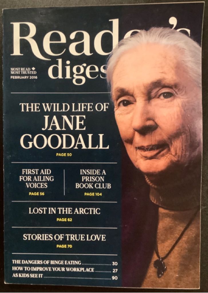 Reader’s Digest  (February) magazine collectible - Main Image 1