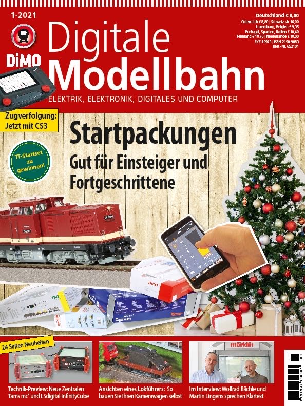Digitale Modellbahn 1/2021 Startpackungen  (May) magazine collectible - Main Image 1