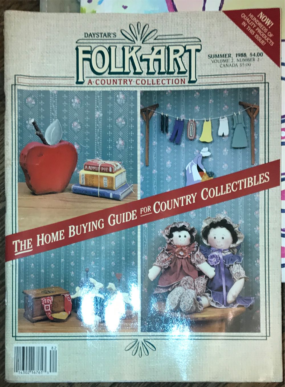 Folk Art A Country Collection  (May) magazine collectible [Barcode 01430216761381] - Main Image 2