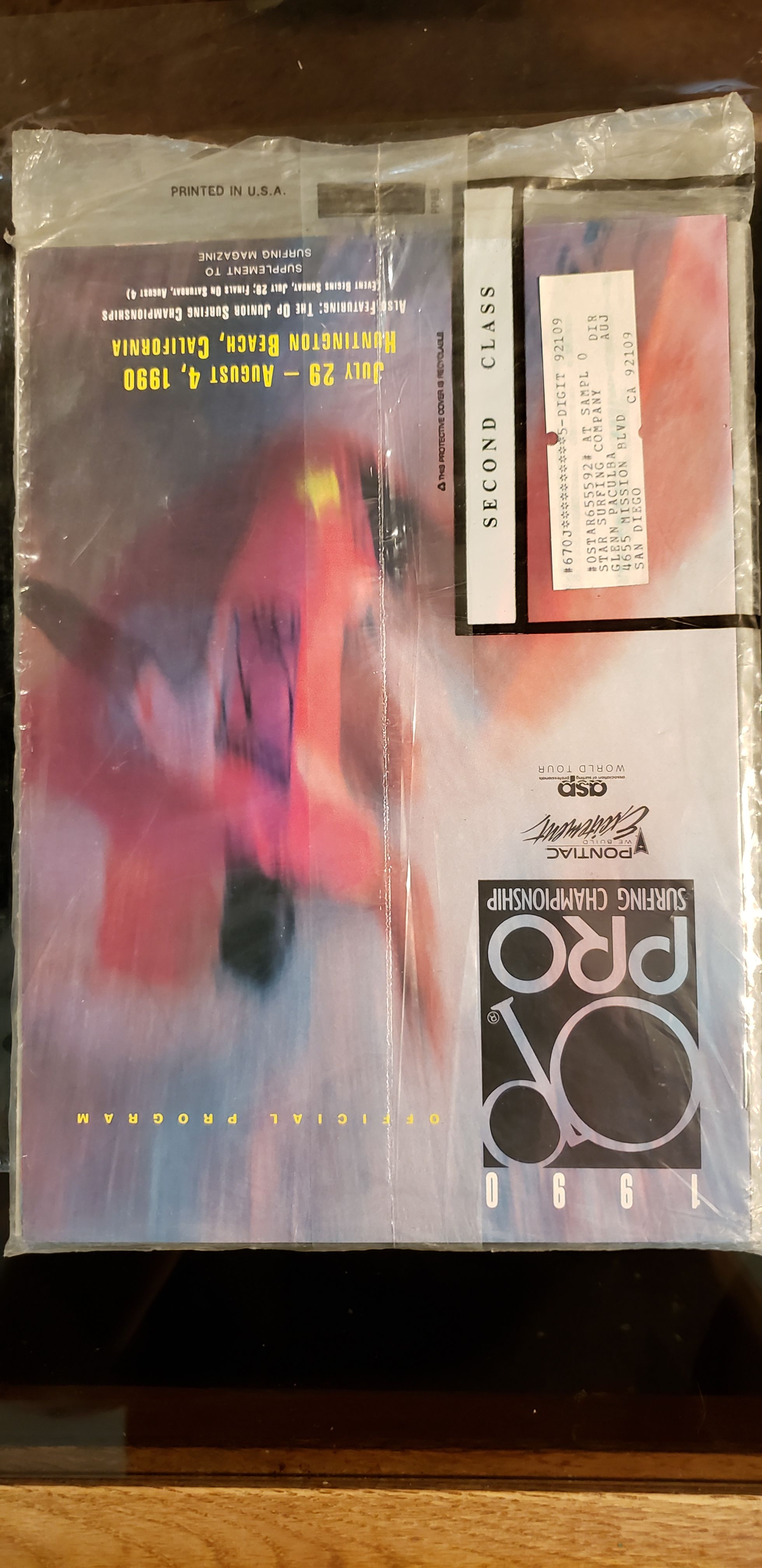 SURFING 1990 Op PRO  (October) magazine collectible - Main Image 2