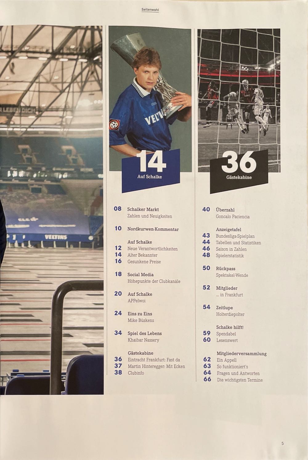 Schalker Kreisel - 9-2021  (Mai) magazine collectible - Main Image 3