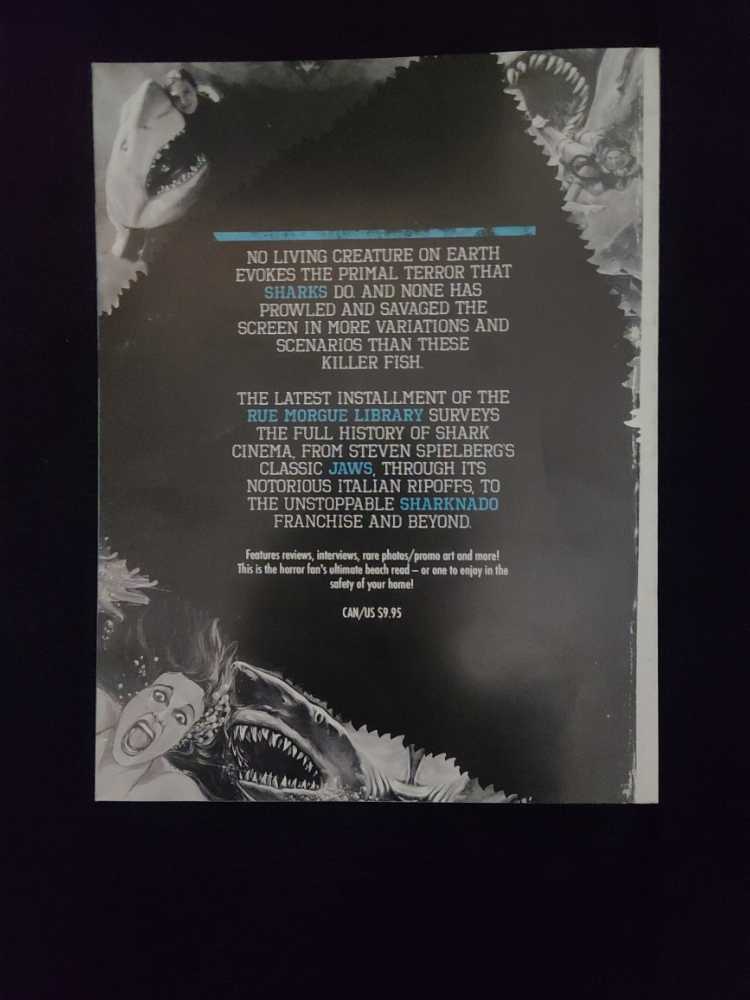 Rue Morgue Library: Shark Movie Mania   magazine collectible [Barcode 071486010678] - Main Image 2