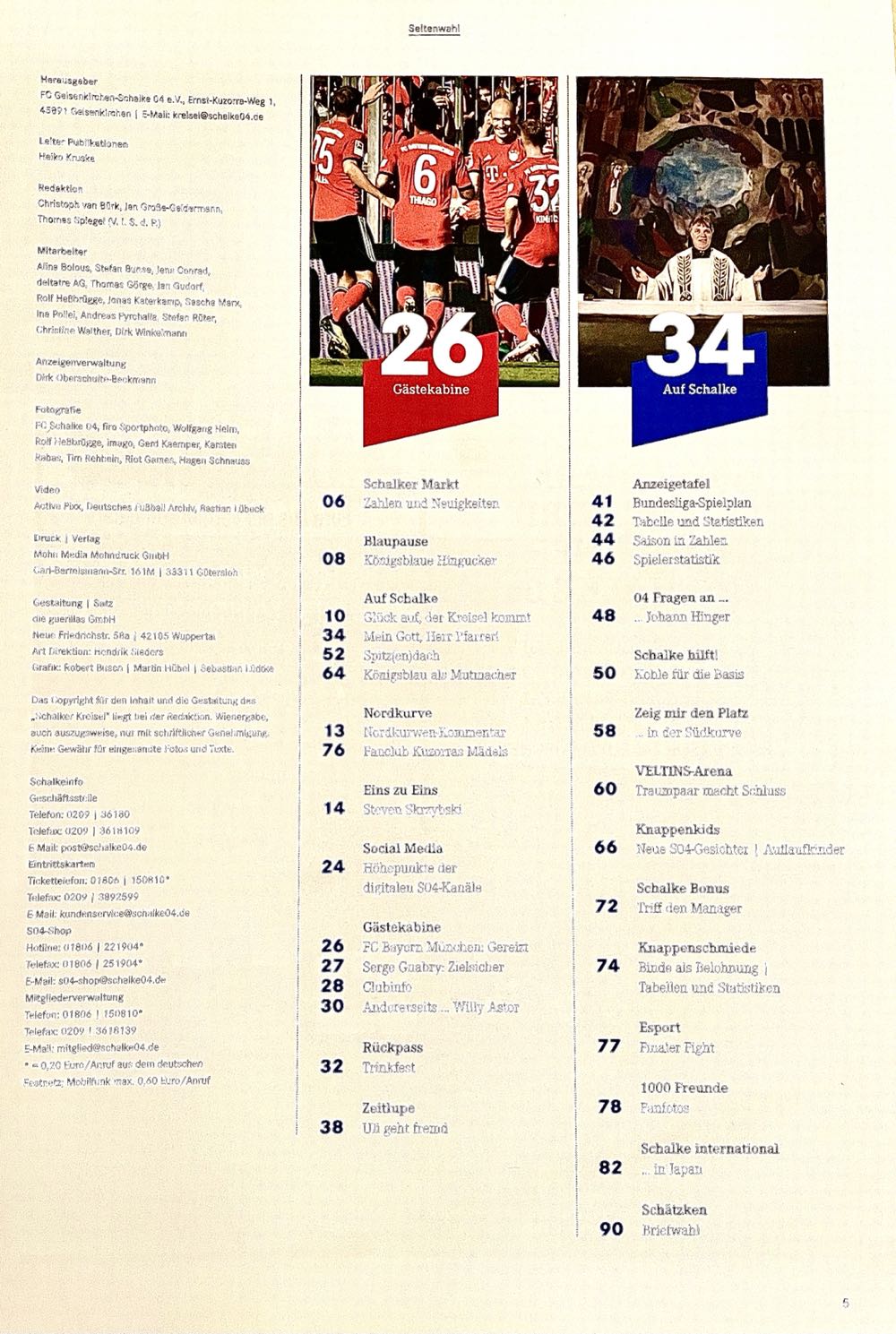 Schalker Kreisel - 2018-3  (September) magazine collectible - Main Image 3