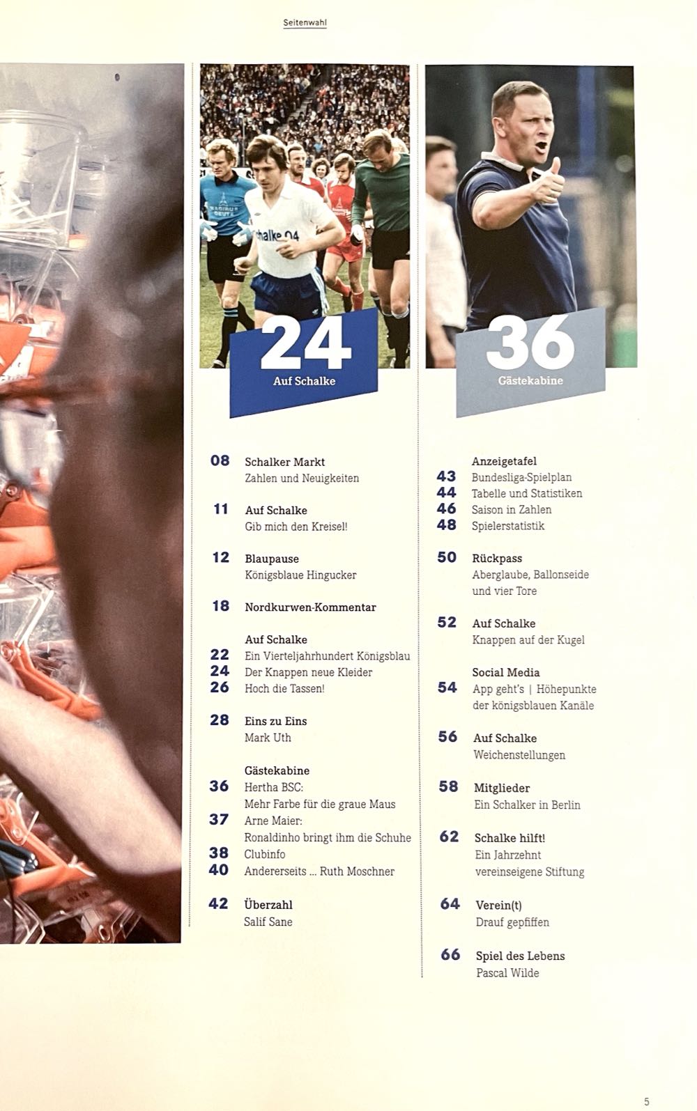 Schalker Kreisel - 2018-1  (September) magazine collectible - Main Image 3