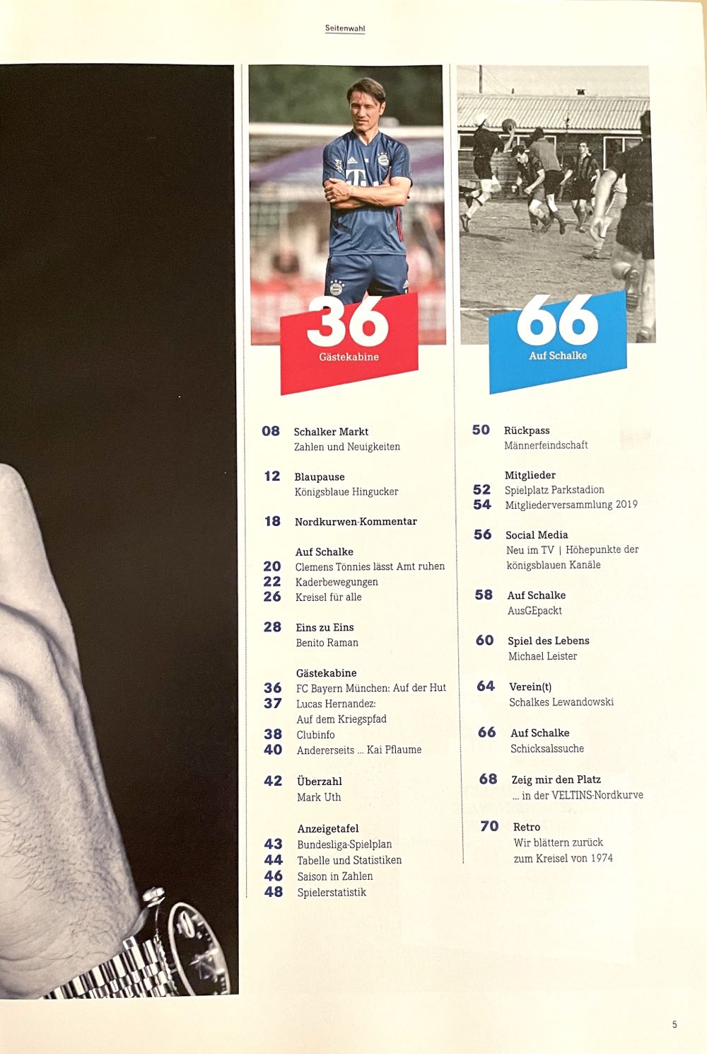 Schalker Kreisel - 2019-1  (August) magazine collectible - Main Image 3
