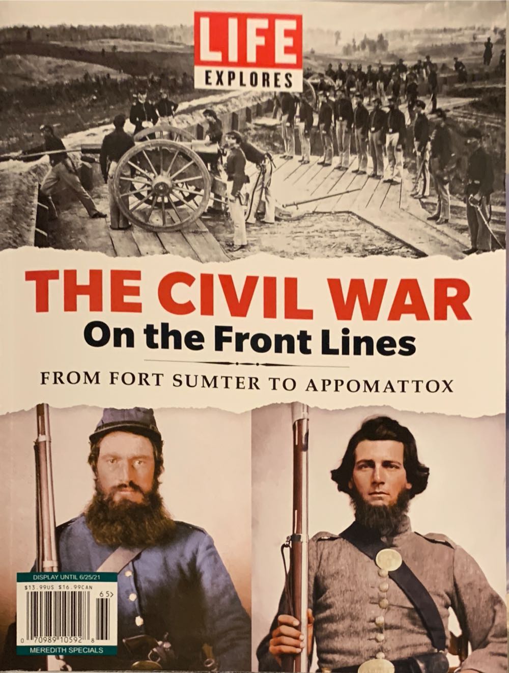 The Civil War  (April) magazine collectible - Main Image 1