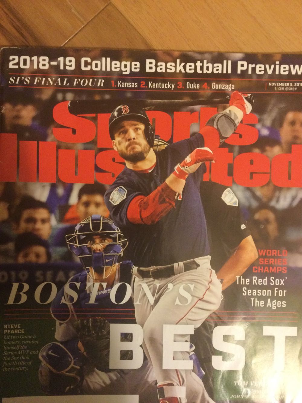 Sports Illustrated  (November) magazine collectible - Main Image 1