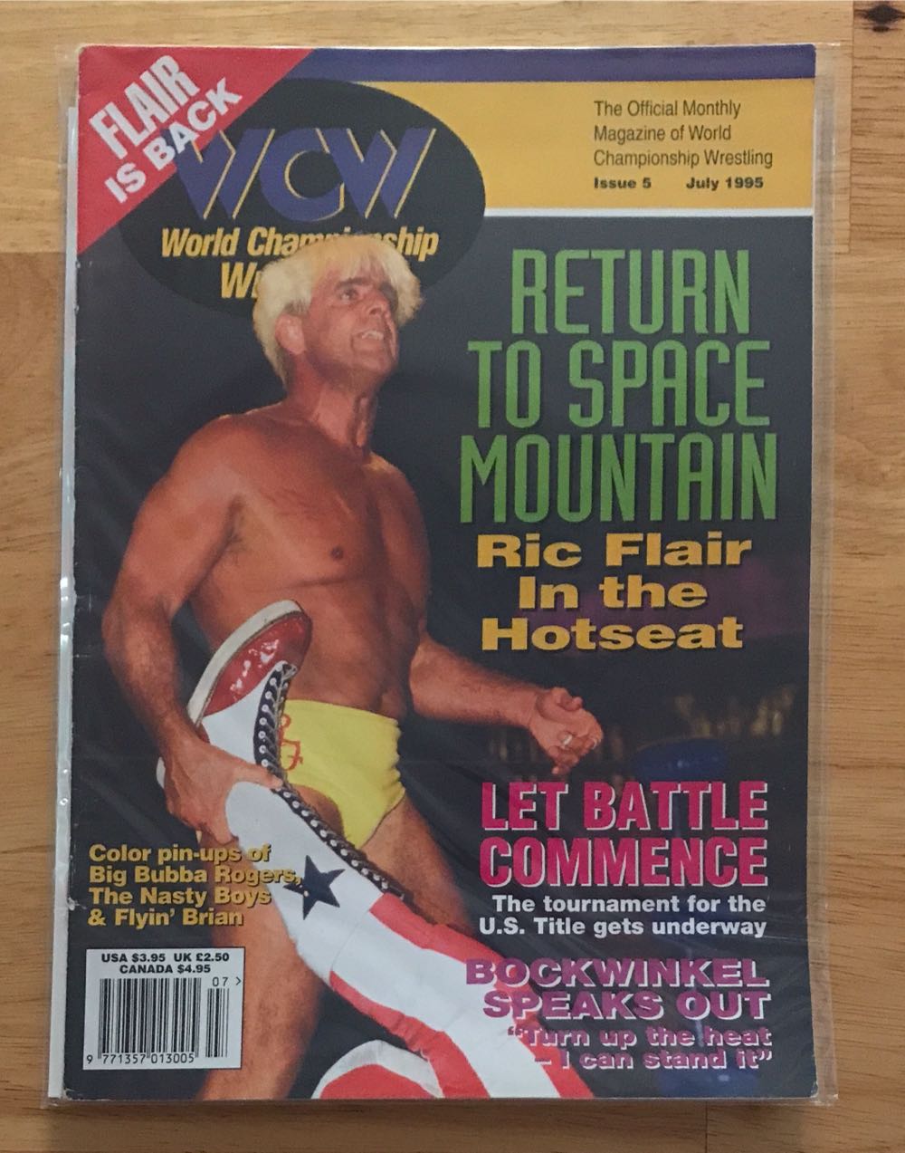 WCW Magazine  (July) magazine collectible [Barcode 977135701300507] - Main Image 1