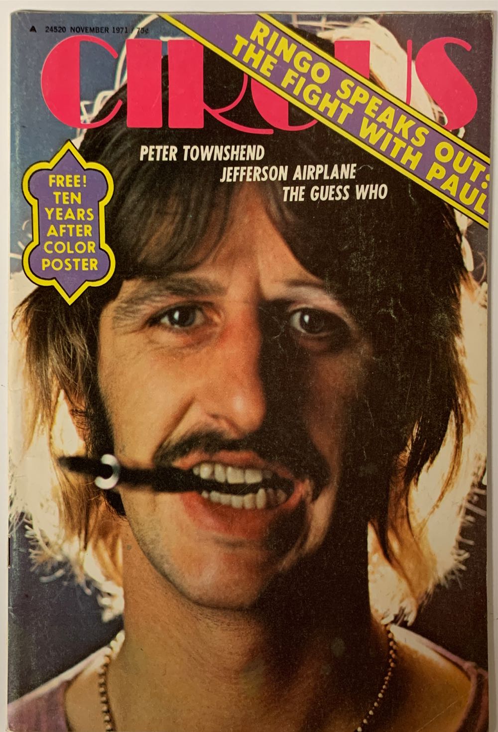 Circus  (November) magazine collectible - Main Image 1