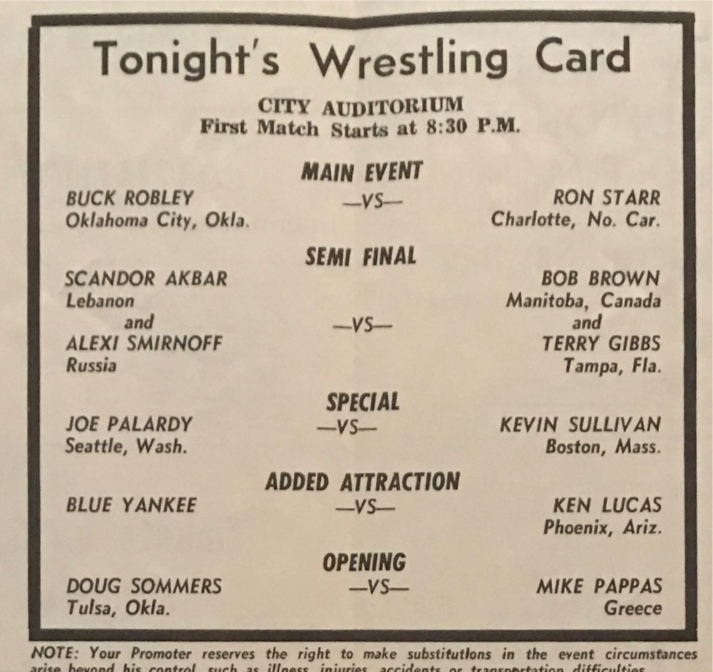 NWA Kansas City, KS — The Ringside 05/31/1978  (May) magazine collectible - Main Image 2