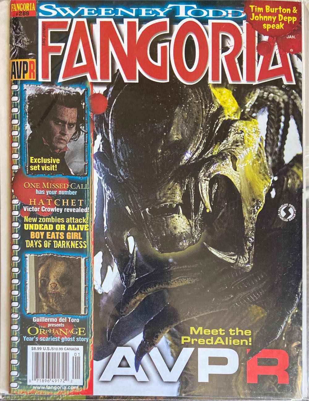 Fangoria #269  magazine collectible - Main Image 1