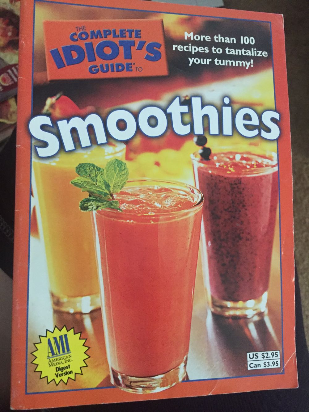 The Complete Idiot’s Guide Smoothies  magazine collectible [Barcode 07480851065883] - Main Image 1