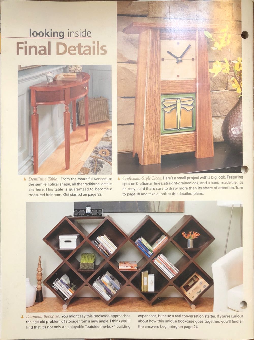 Woodsmith  (February) magazine collectible - Main Image 2