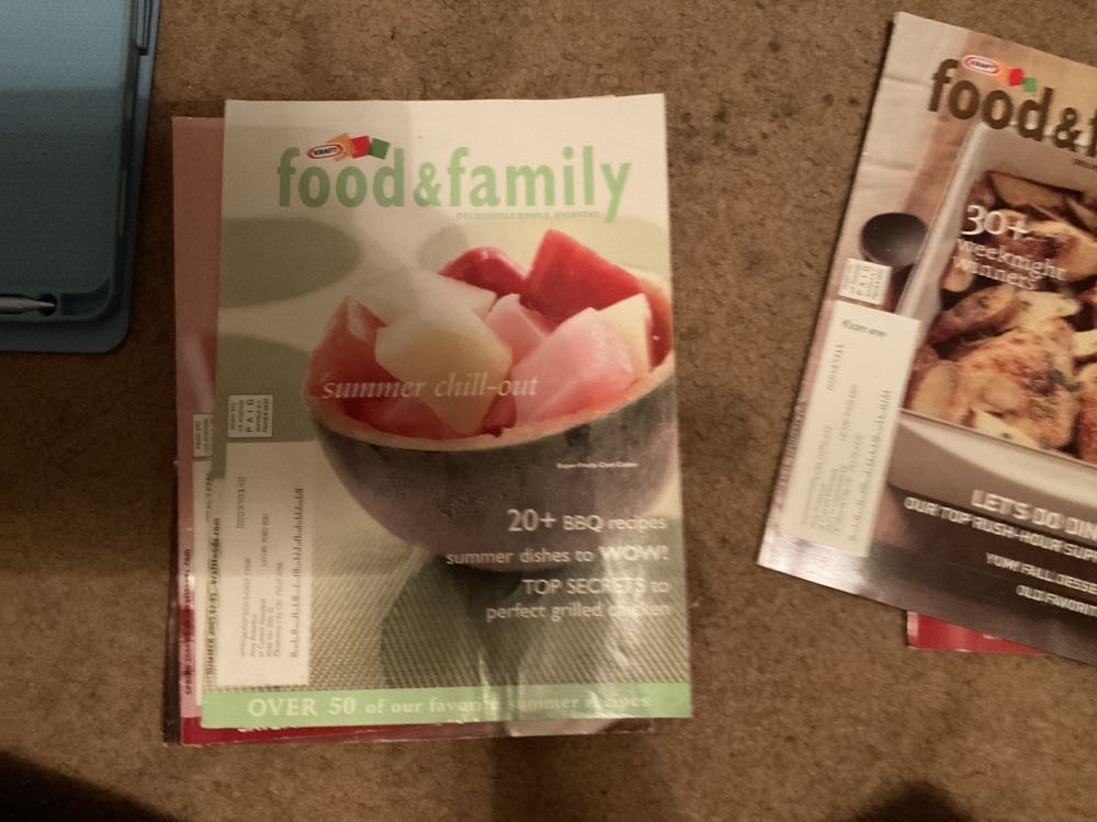 Kraft Food & Family  magazine collectible - Main Image 3