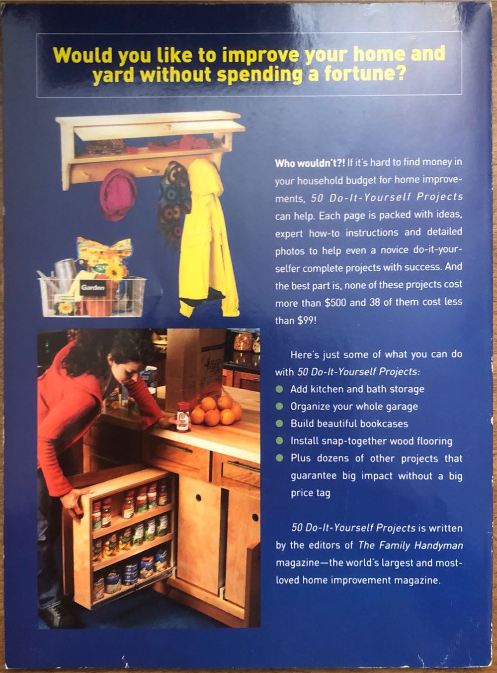 The Family Handyman - 50 Do It Yourself Projects  magazine collectible - Main Image 2