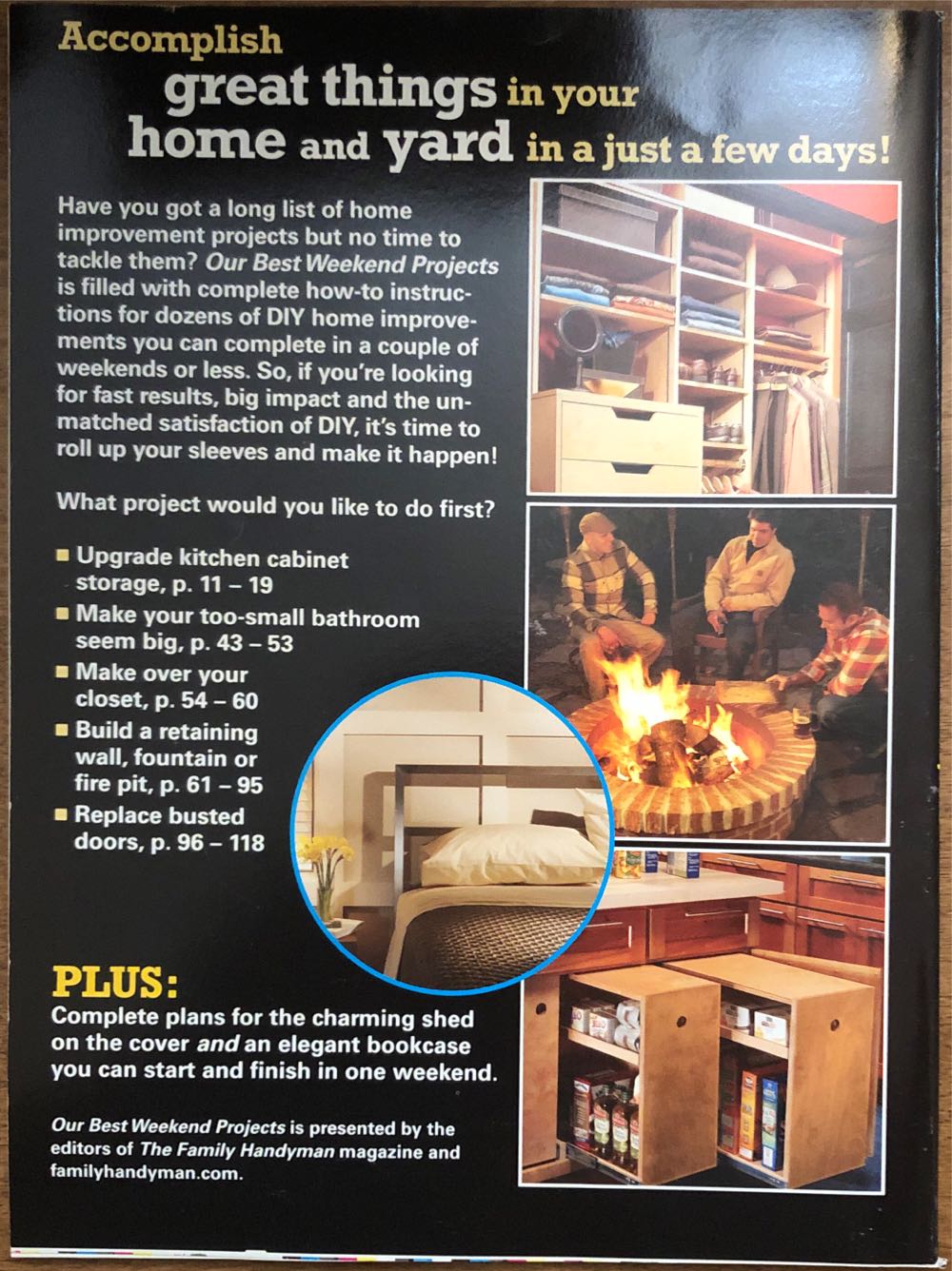 The Family Handyman - Our Best Weekend Projects  magazine collectible - Main Image 2