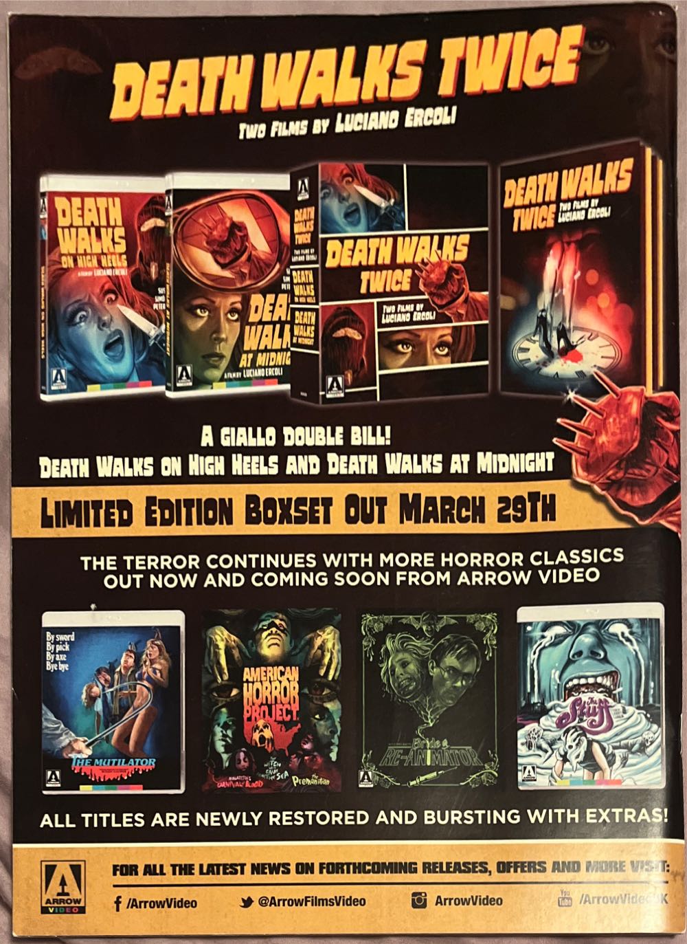 Rue Morgue #164  (March) magazine collectible [Barcode 07447002372203] - Main Image 2