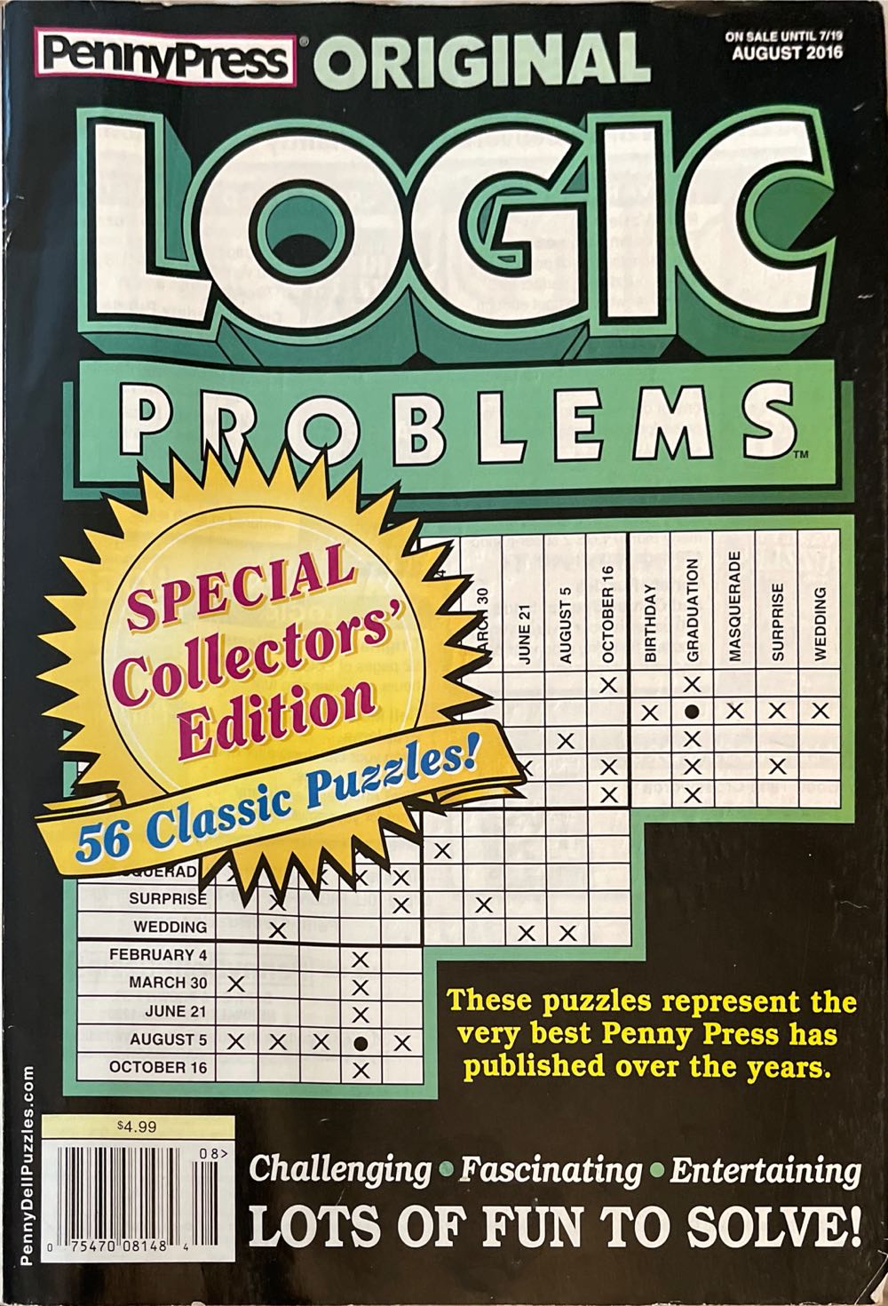 Original Logic Problems  magazine collectible - Main Image 1