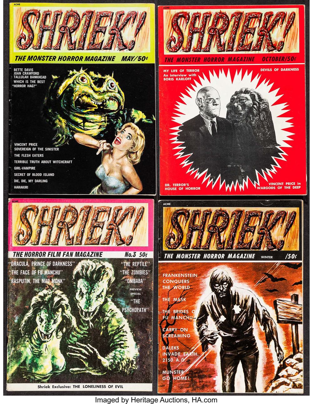 Shriek!  (June) magazine collectible - Main Image 2