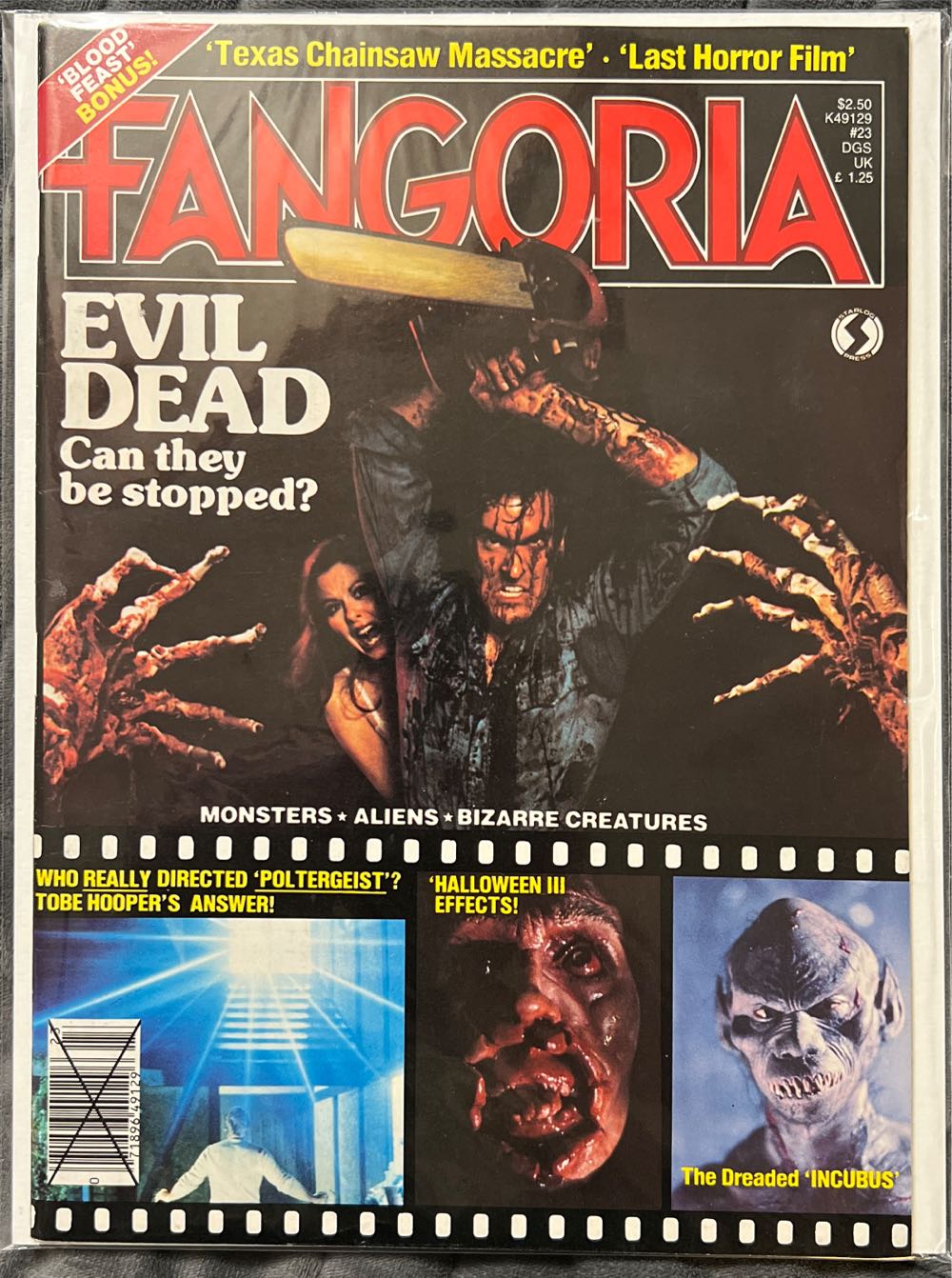 Fangoria #23  (November) magazine collectible [Barcode 07189649129623] - Main Image 2