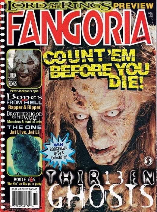 Fangoria  (November) magazine collectible [Barcode 07224649172011] - Main Image 1