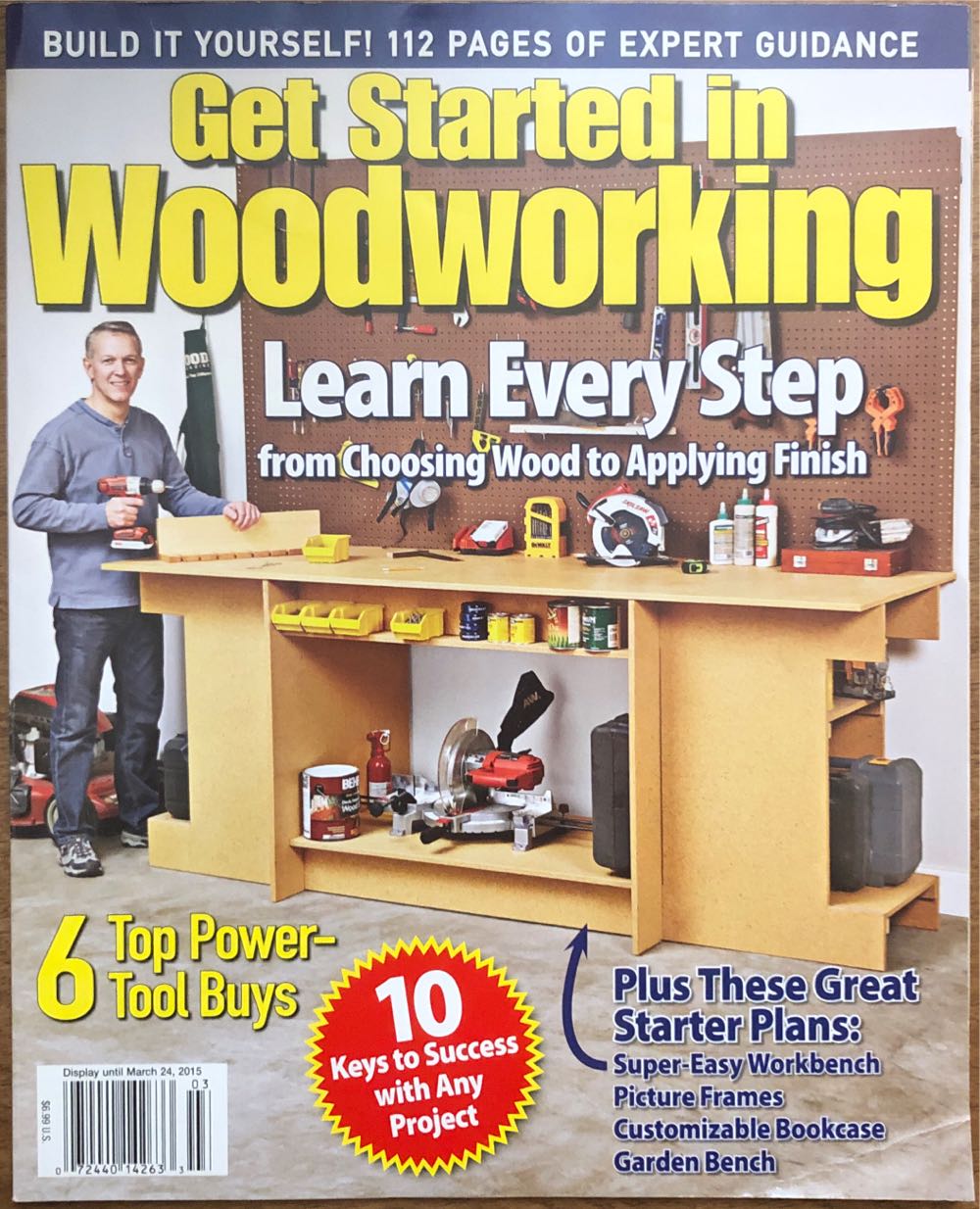 Get Started In Woodworking  (March) magazine collectible - Main Image 1