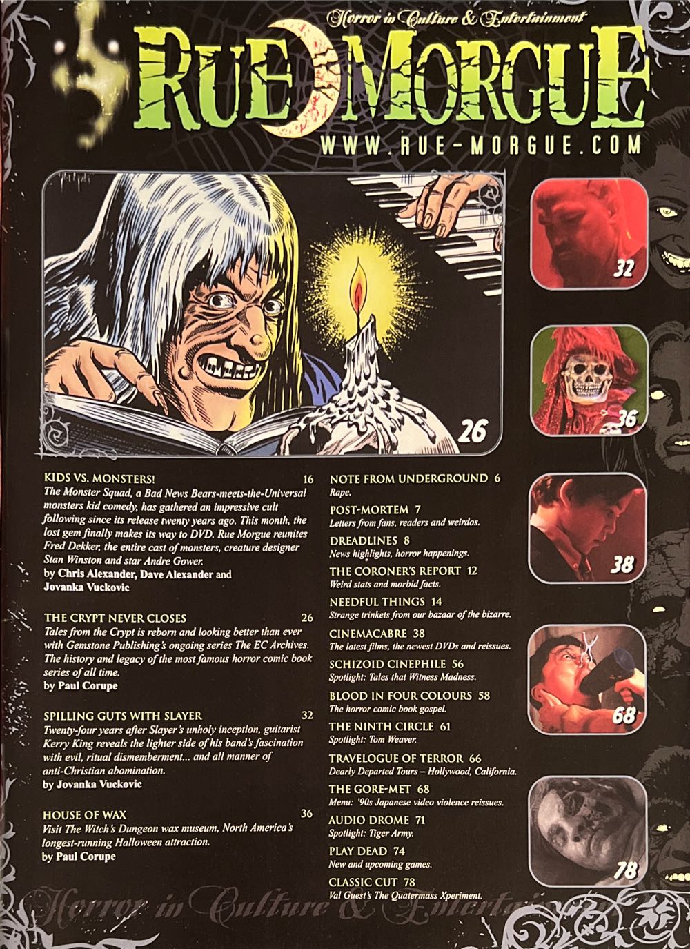 Rue Morgue #69  (July) magazine collectible [Barcode 07148602372207] - Main Image 3