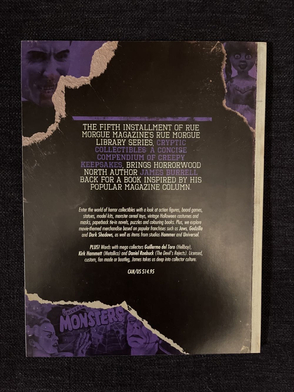 Rue Morgue Library  magazine collectible [Barcode 72527401067755] - Main Image 2