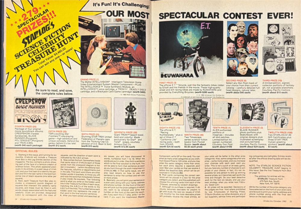 Starlog  (October) magazine collectible [Barcode 071896491128] - Main Image 4