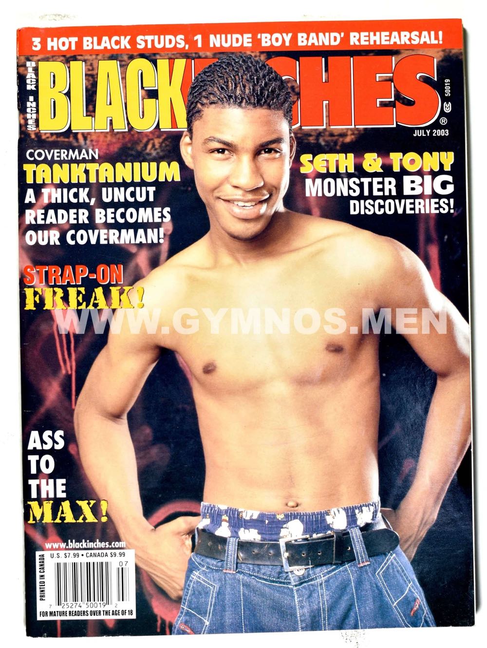Black Inches  (July) magazine collectible - Main Image 1