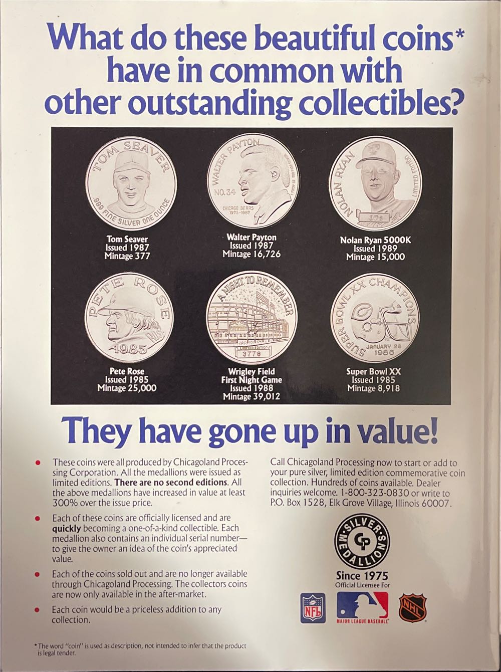 Official Program, Legends  magazine collectible - Main Image 2