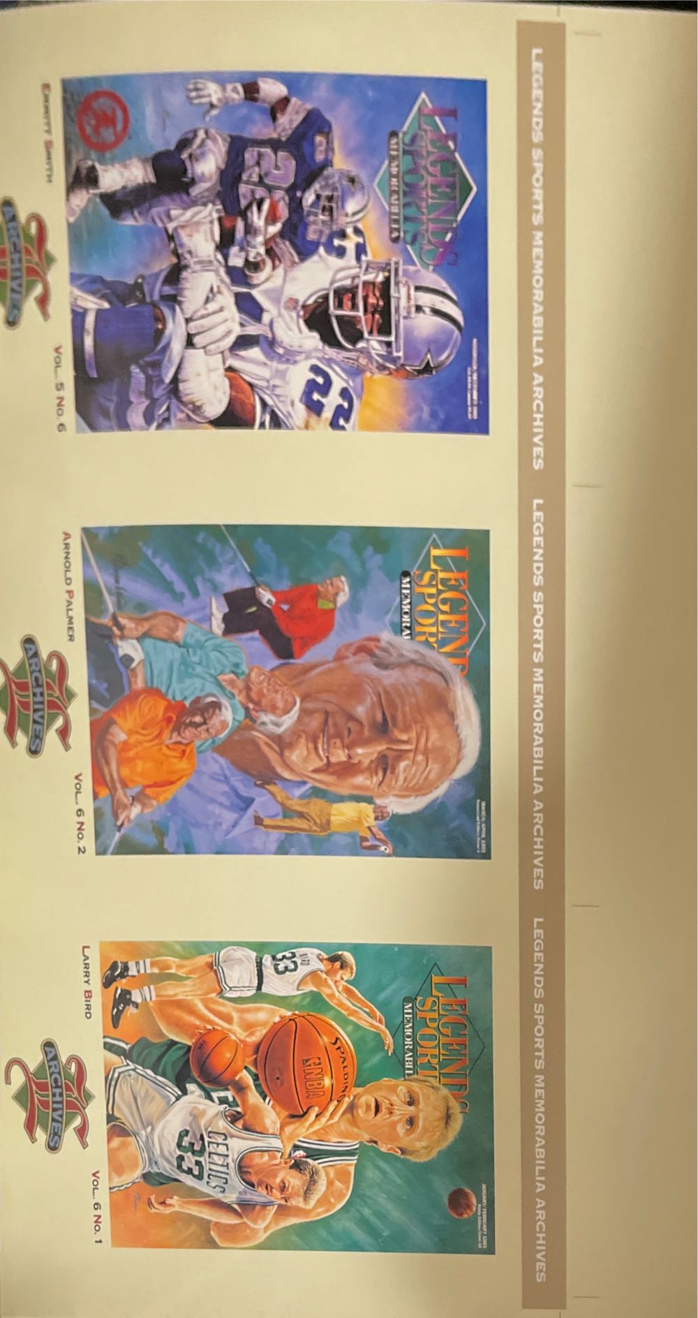 Legends Sports Memorabilia Price Guide  (July) magazine collectible [Barcode 07447075327807] - Main Image 3