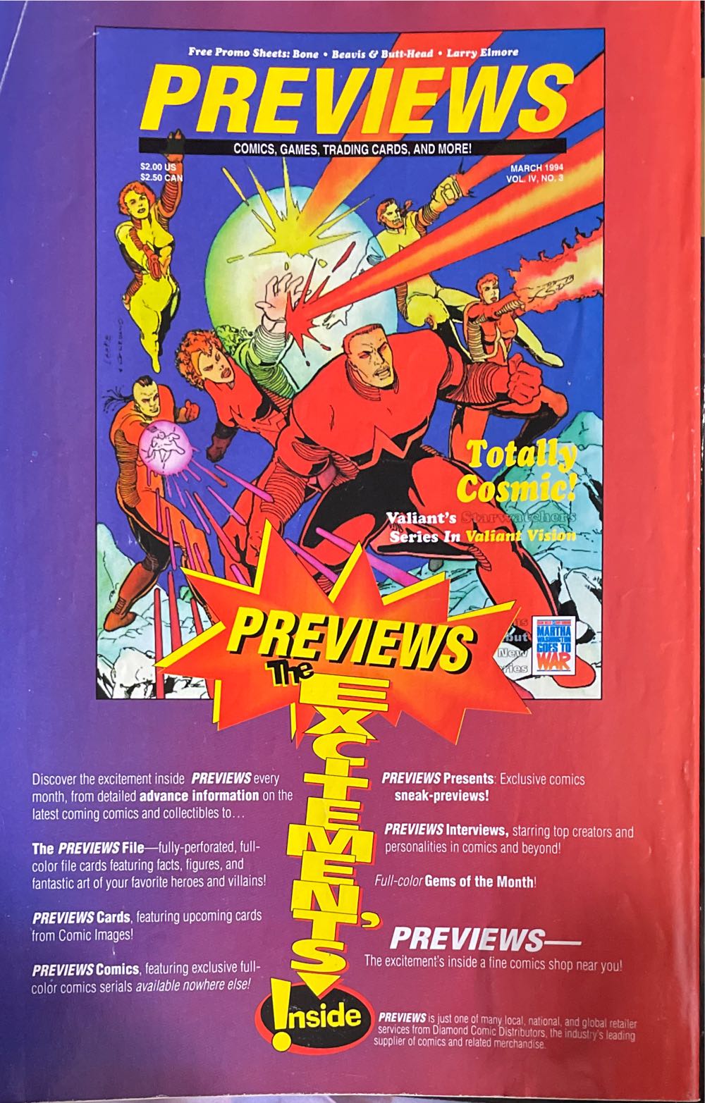 Overstreet Comic Book Monthly  (April) magazine collectible [Barcode 411281182421104] - Main Image 2