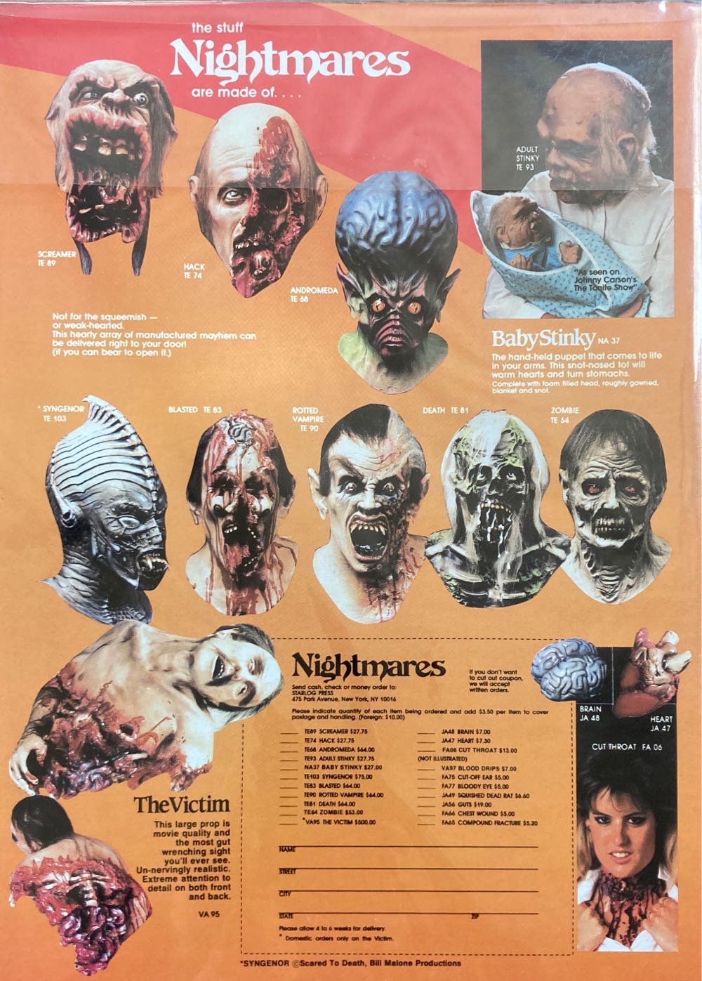 Gorezone #1  (May) magazine collectible [Barcode 07189646478805] - Main Image 2