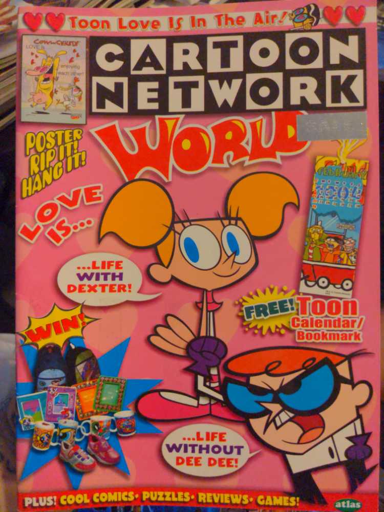 Cartoon Network World  (February) magazine collectible - Main Image 1